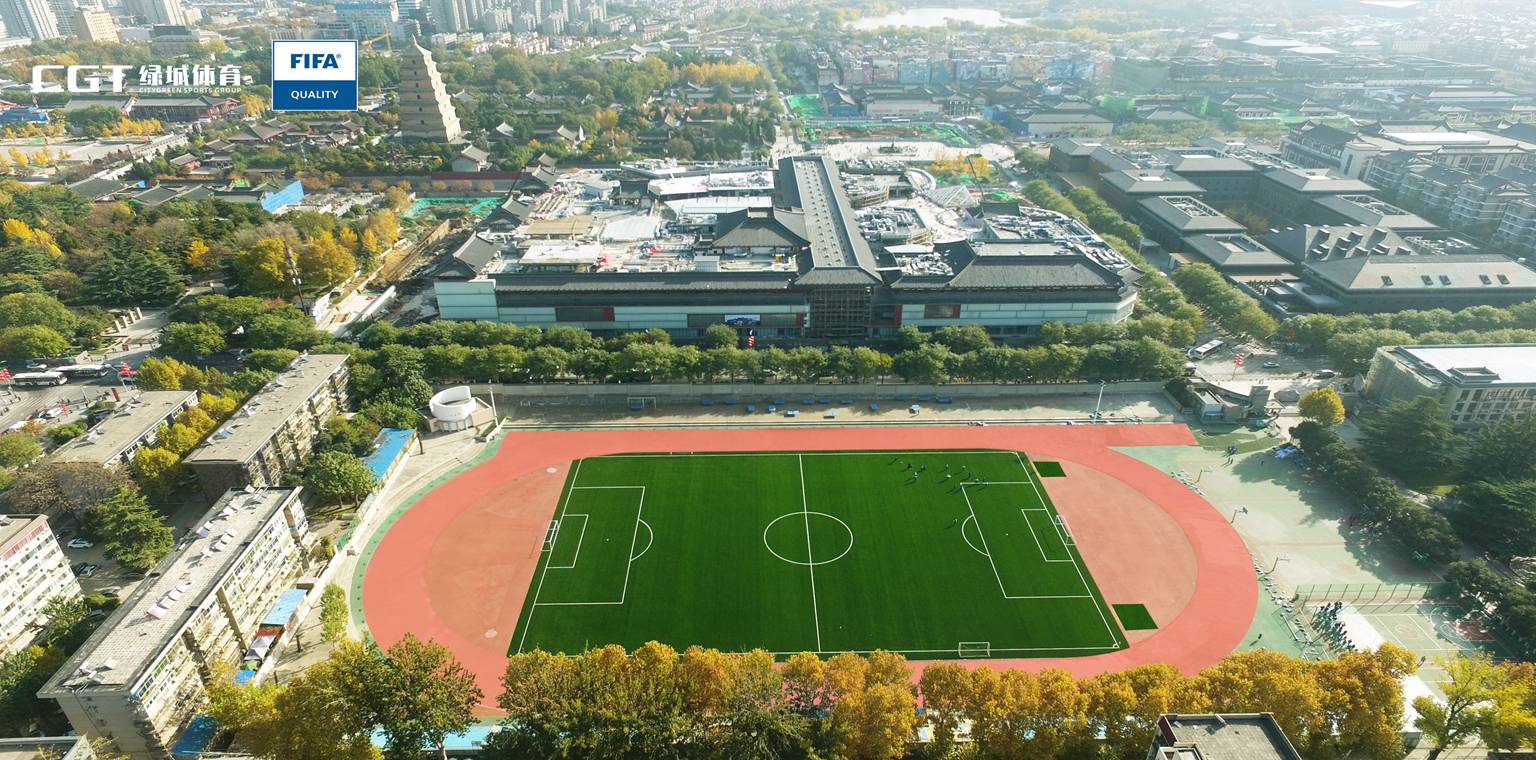 陕西省第一片FIFA足球场——陕西师范大学附属中学足球场